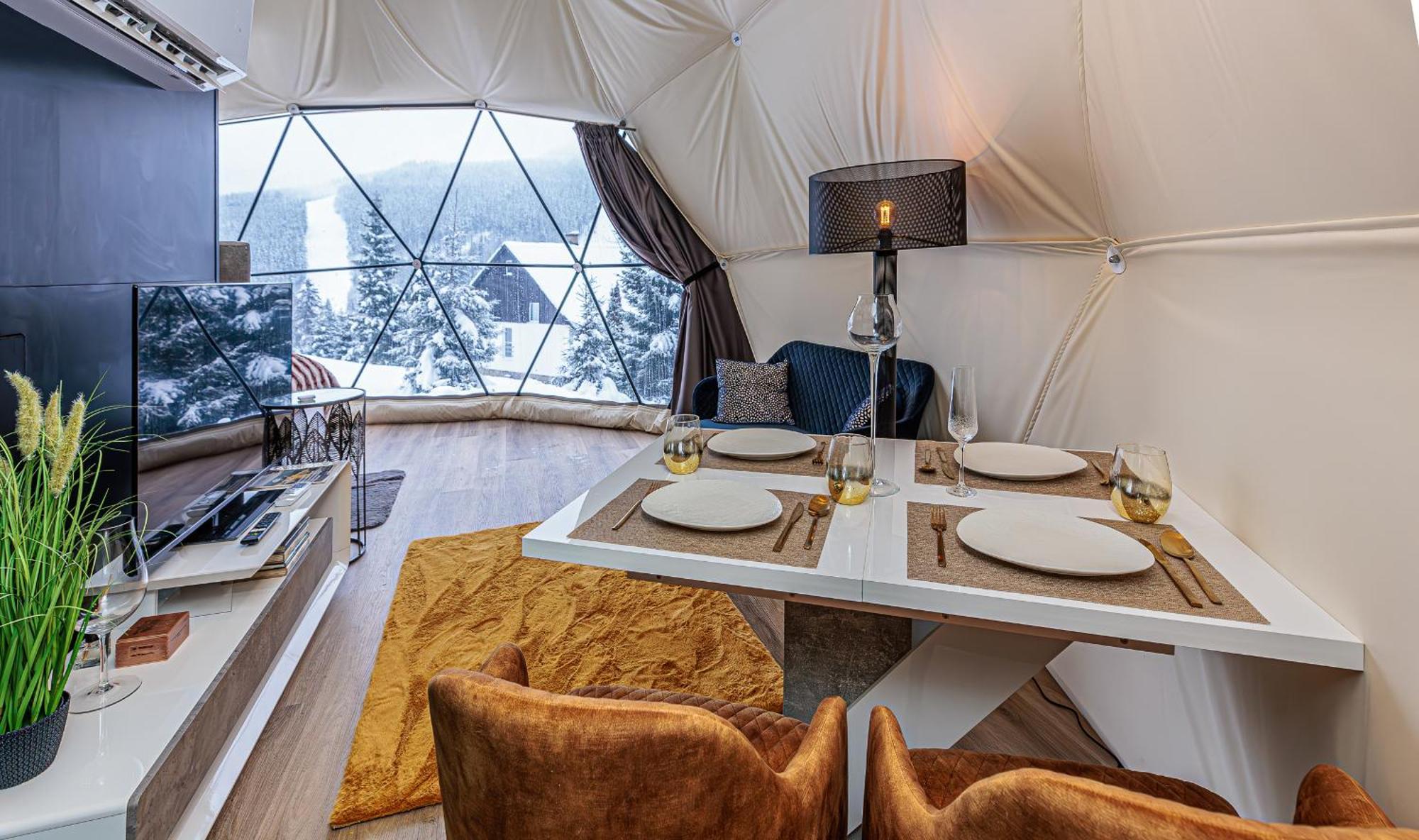 Glamping Spindl One&Only Hotel Špindlerŭv Mlýn Buitenkant foto