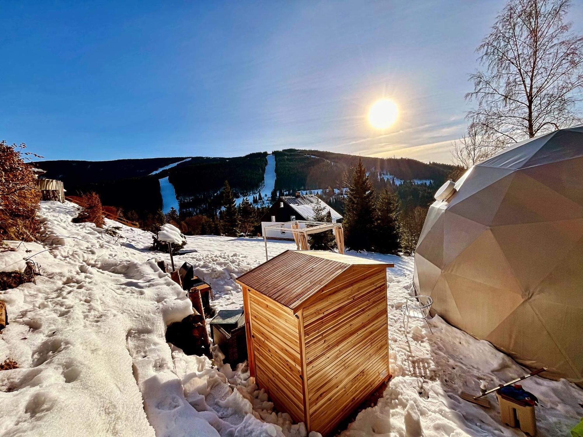 Glamping Spindl One&Only Hotel Špindlerŭv Mlýn Buitenkant foto